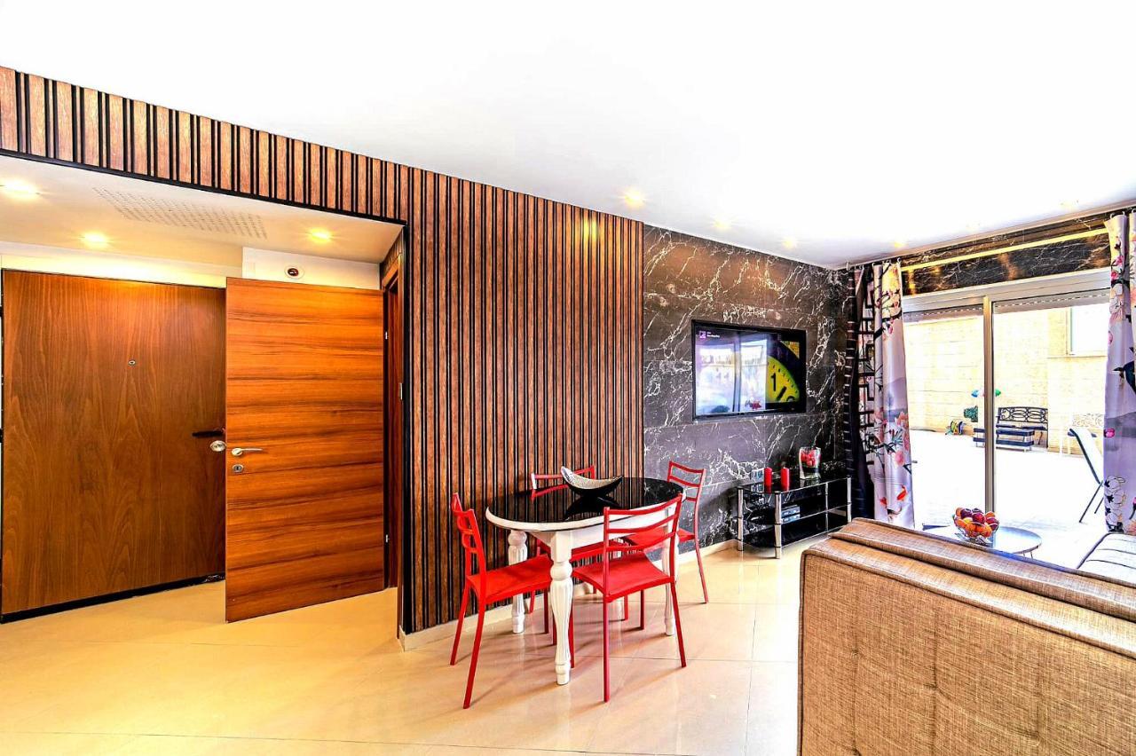 Apartament Milana'S Deluxe With Big Patio And Pool Ejlat Zewnętrze zdjęcie